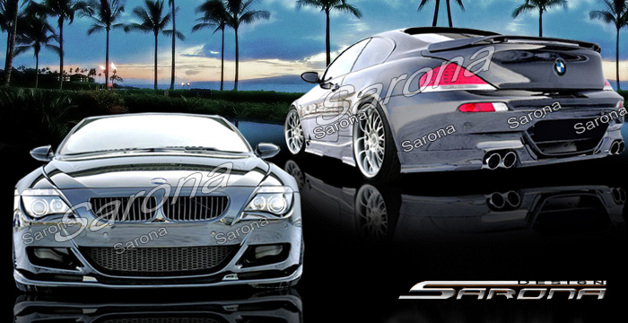Custom BMW 6 Series Body Kit  Coupe & Convertible (2004 - 2008) - $1790.00 (Manufacturer Sarona, Part #BM-045-KT)